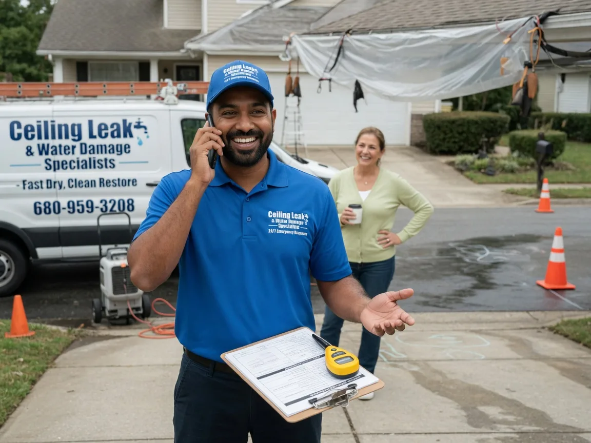 Ceiling Leak Cleanup Bybee, TN FAQs